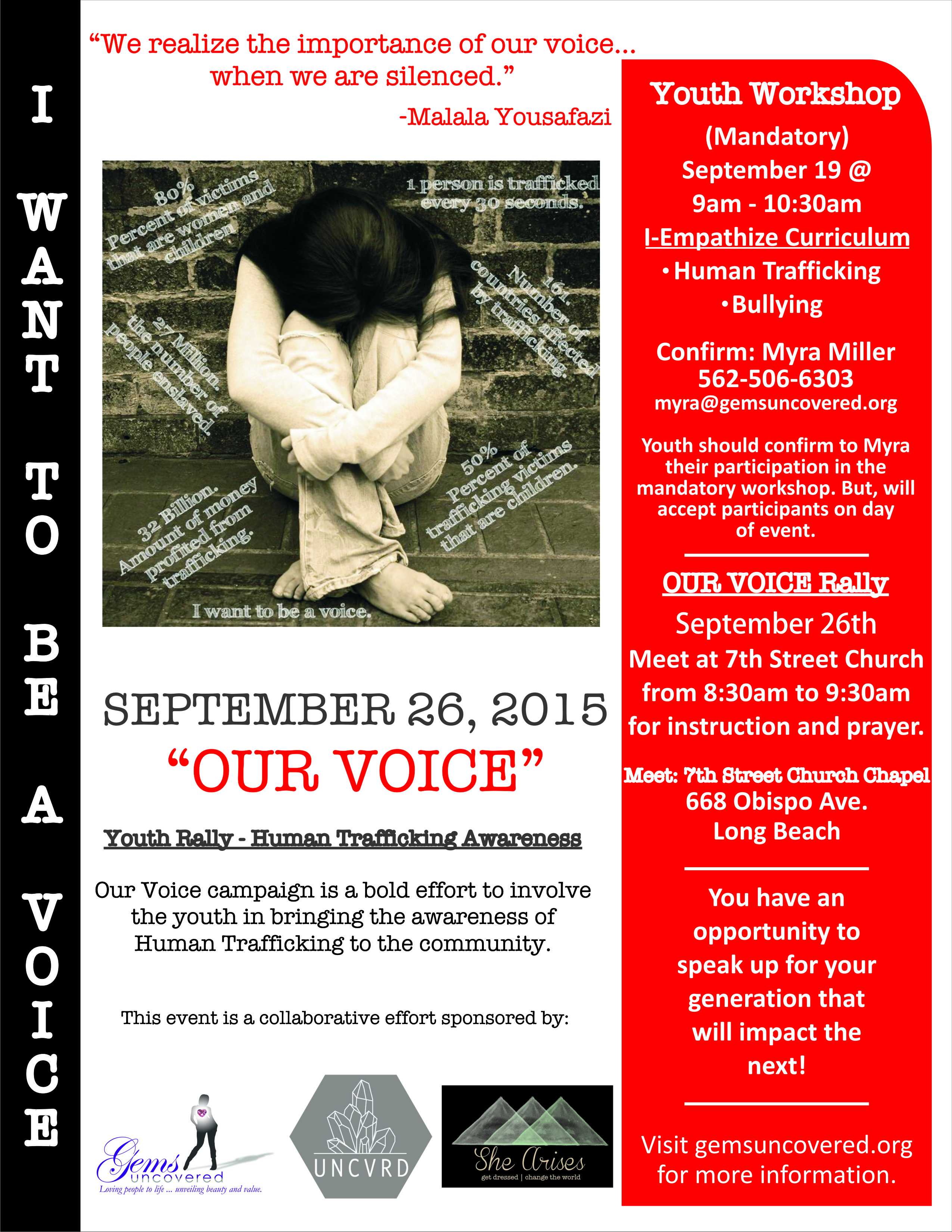 Our Voice Campaign - September 26